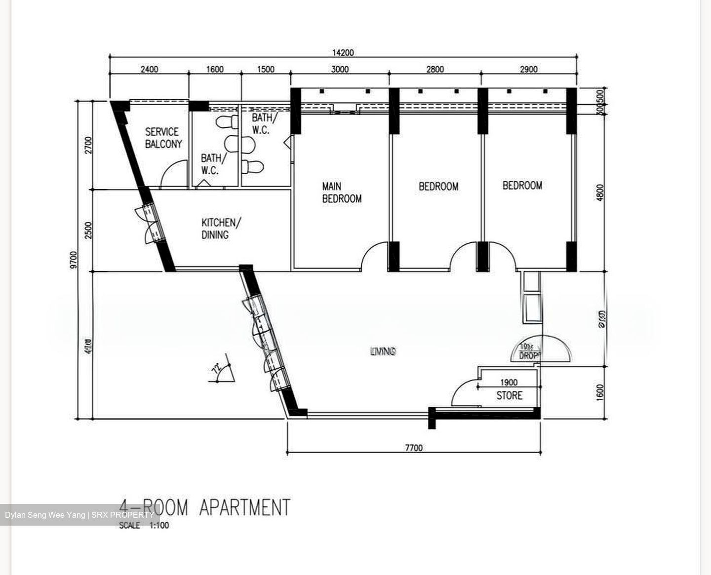 Blk 347 Kang Ching Road (Jurong West), HDB 4 Rooms #612098441